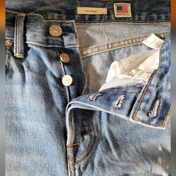 Noend Denim High-Rise Distressed Cropped Women's Jeans - Picture 5 of 8